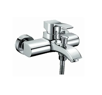 Смеситель MOSSOW люкс ванна короткий нос G3008 FRAP